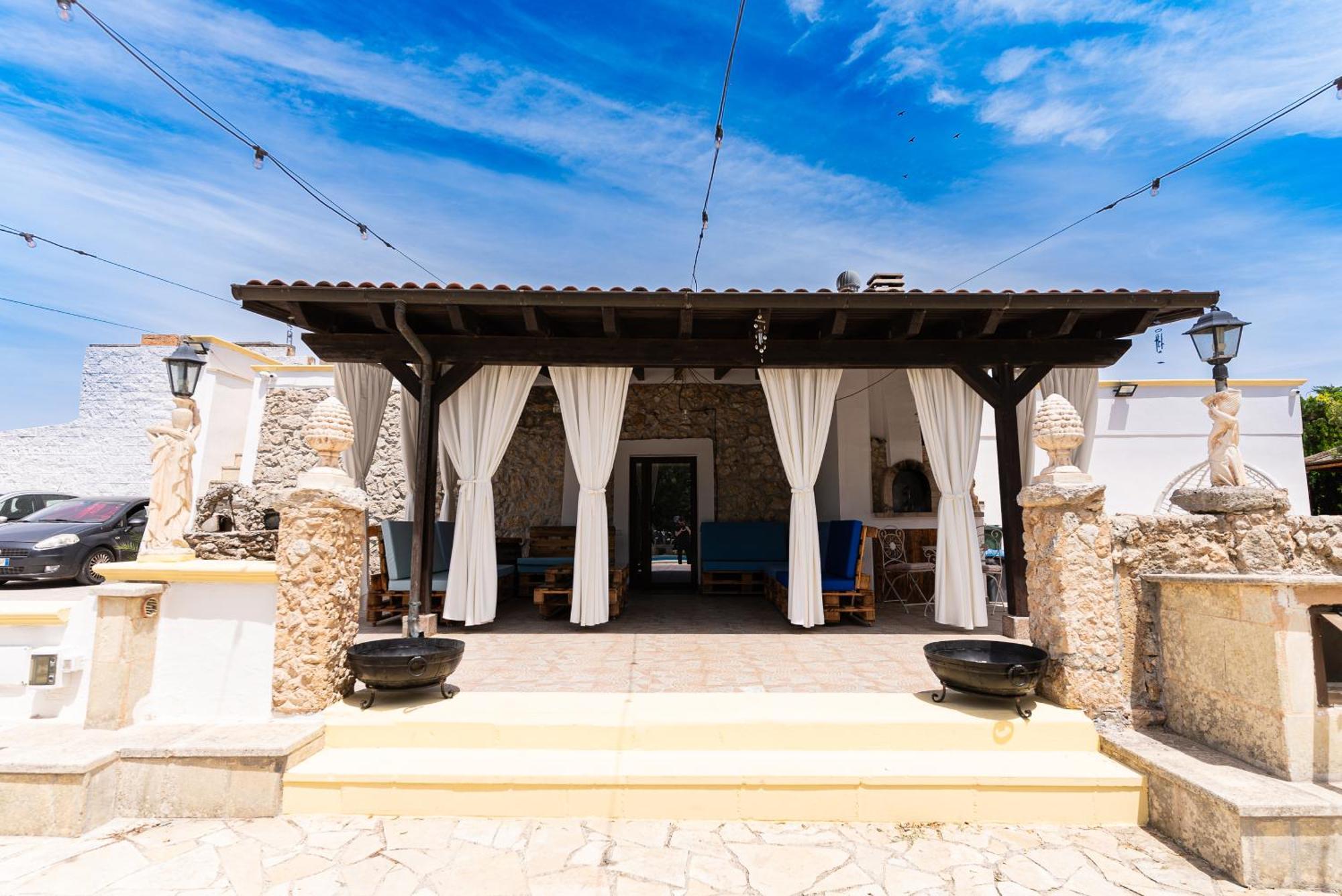 Villa Vinne Cirase Castiglione d'Otranto Bagian luar foto