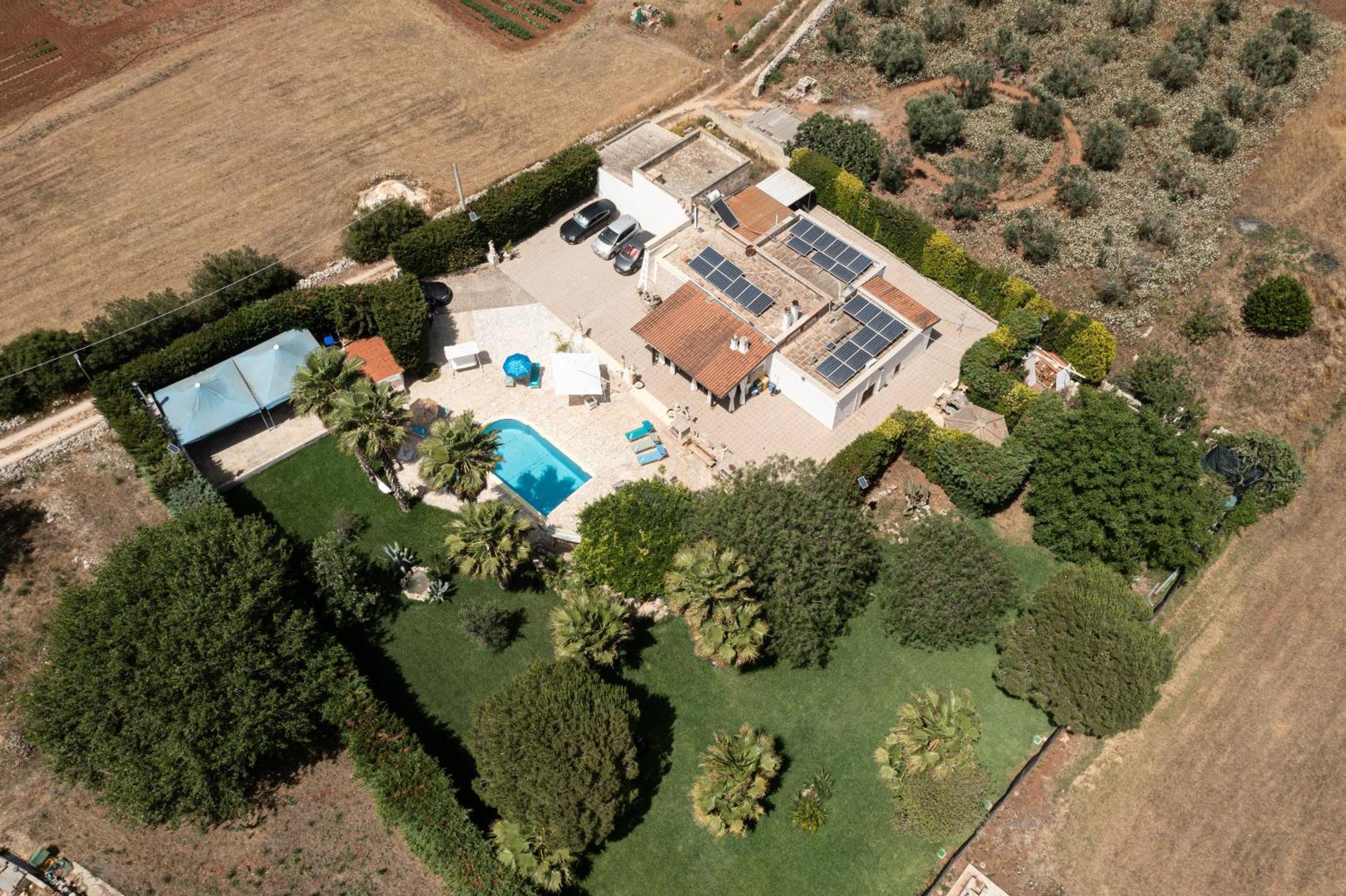 Villa Vinne Cirase Castiglione d'Otranto Bagian luar foto